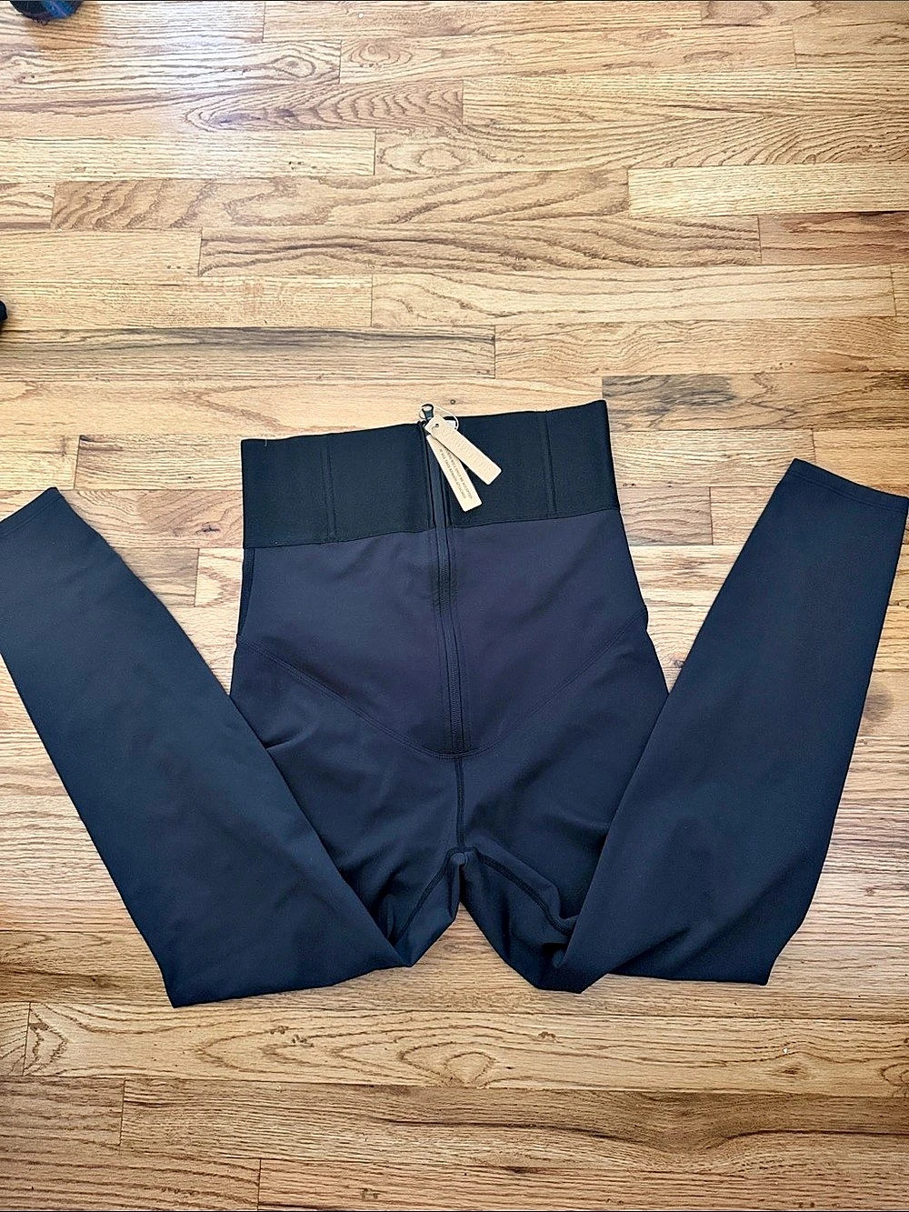 SHAPELLX Black Leggings Size XL NWT
